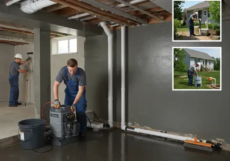 Basement Waterproofing and Flood Prevention process in Doylestown, OH